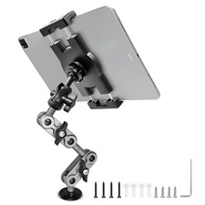Aluminum Heavy Duty Drill Base Tablet Holder Car Mount Dashboard, 14.2  Long ...