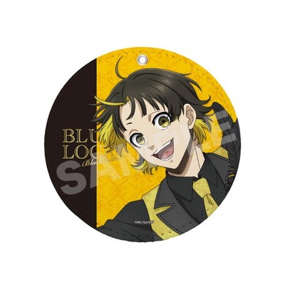 BLUELOCK 02 Meguru Bachira Leather Coaster Keychain 90mm CS0000-6908