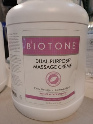 Biotone Dual Purpose Massage Cream, 128 Ounce