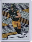 2025 Panini Revolution Football Purple Storm T.J. Watt #93