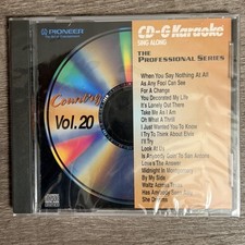 Pioneer CD-G Karaoke: Country Vol. 20 CD G MUSIC AUDIO CD 90s Classic Hits 1997