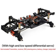 313mm 2-Gang Getriebe RC Chassis Frame Rahmen...
