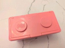 Vintage Chubs Baby Wipes Stackable Pink Storage Container Lego