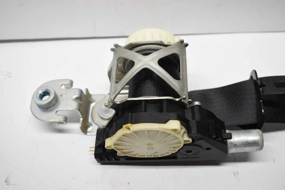 Cinturón de seguridad gris delantero cabina cuádruple banco asiento conductor se adapta 09-12 Dodge Ram 1500 D407 Foto 2 de 4