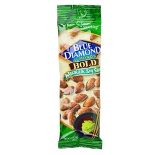 Blue Diamond Almonds Wasabi Soy Bold Almonds 1.5 Ounces, 12 Per Box, 12 Per Case