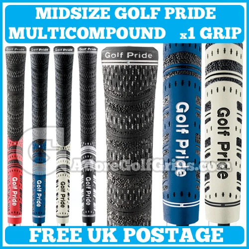 Golf Pride New Decade Multicompound/Multicompound Mittelgröße - alle Farben x 1