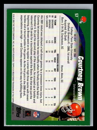 2002 Topps Football # 1 - 200 - Pick Your Card! - Picture 114 of 400