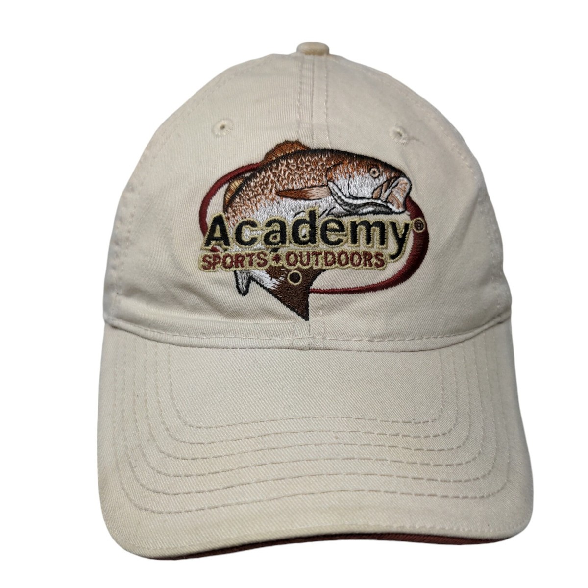Academy Sports Outdoors Strapback Hat Tan One Size Adjustable