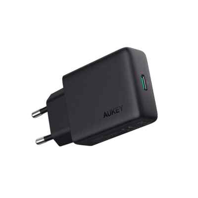 AUKEY PA-Y20 Ladegerät Wand Mit Stecker Eurostecker, 18W Schwarz Ca 24Horas
