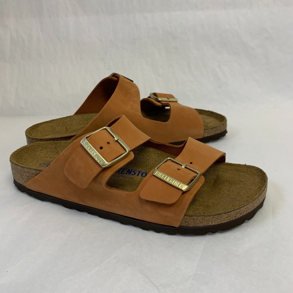 Birkenstock Arizona Soft Footbed Slide Sandal In Pecan Birkenstock Women main image 4