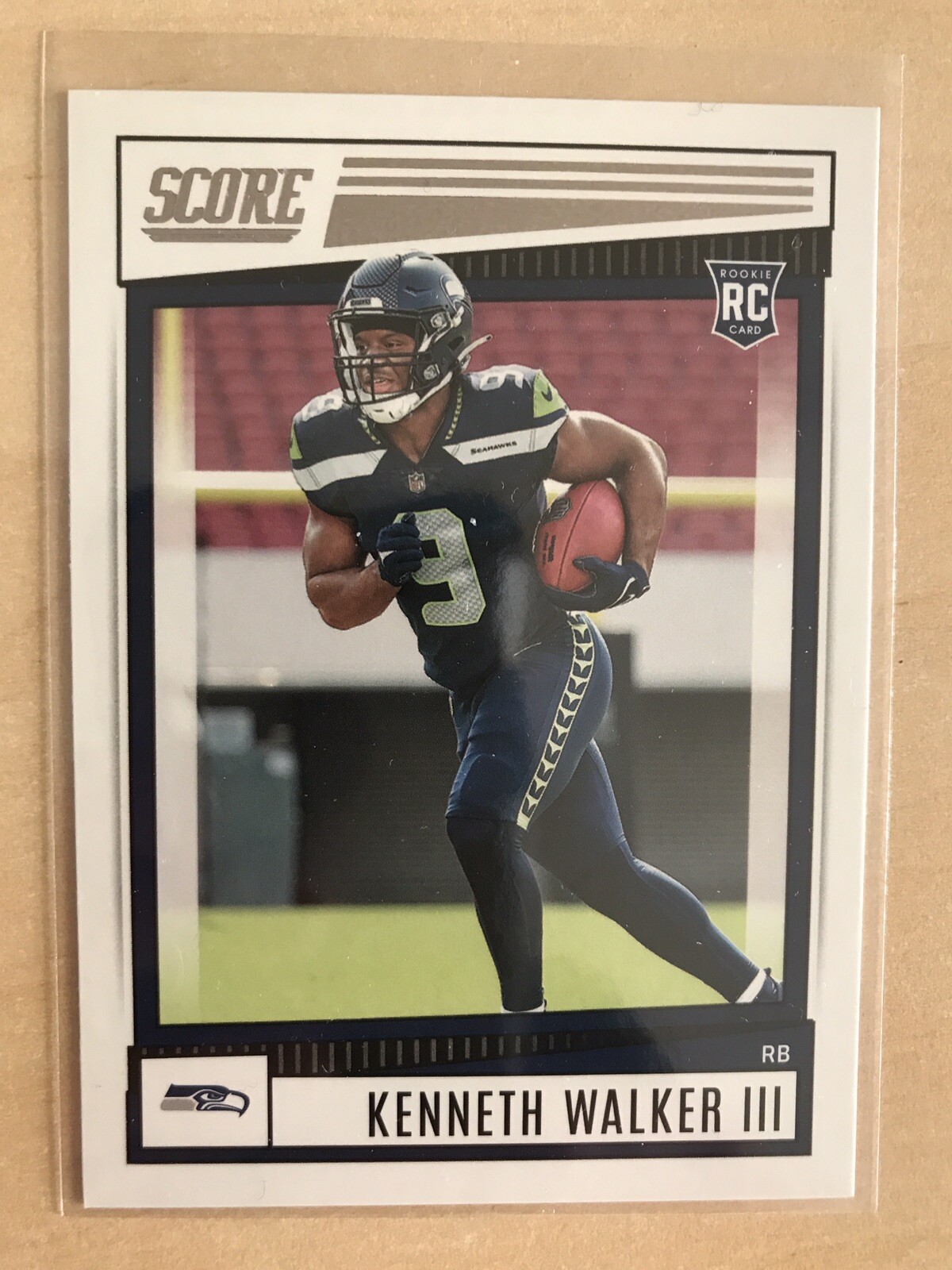 2022 Score Kenneth Walker III Rookie Card RC #329 Seahawks