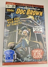 Funko Back To The Future Comic Book Inspired Doc Brown Extra Large XL Tee Shirt