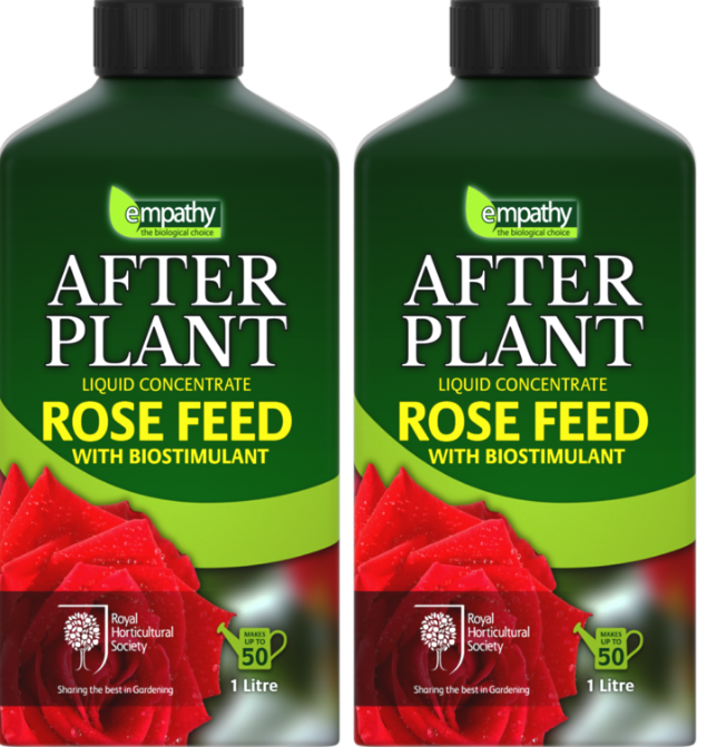 2x Empathy After Plant Rose Plant Garden Feed Liquid Concentrate Fertiliser 1L