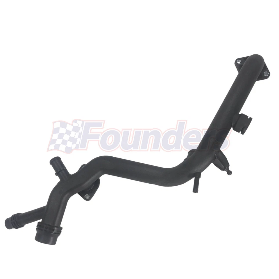 Radiator Coolant Pipe Water Hose For Audi A4 A6 A4 Quattro A6 Quattro 2005-2010 - Image 2 of 3