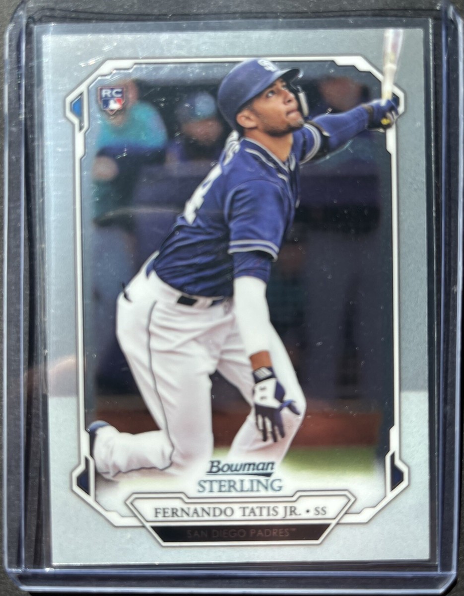 【RC】FERNANDO TATIS JR BOWMAN STERLING Fernando Tatis Jr 2019 Topps Bowman Sterling Rookie Revelation. RC