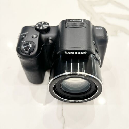 Samsung Digital Camera WB1100F 16.2MP CCD Smart WiFi NFC with Case - Picture 1 of 7
