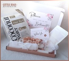 PERSONALISED BRIDESMAID PROPOSAL BOX WILL YOU BE MY BRIDESMAID GIFT BOX HAMPER