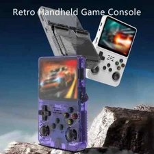 Handheld Game Console Retro Style Built-in 15000+ Games 64GB Fast Charge