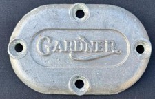GARDNER COMMERCIAL LORRY WAGON TIPPER TRUCK BADGE EMBLEM COVER PLATE