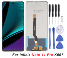 LCD Screen and Digitizer Full Assembly Replacement for Infinix Note 11 Pro X697