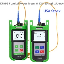 Komshine FTTH Fiber Cable Tester  KPM-35 Optic Power Meter & KLS-35 Light source