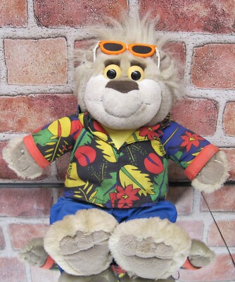 Vintage Bubba On Board Roadtrip Pal Mattel 1998 Plush Talking Funny Bear Suction