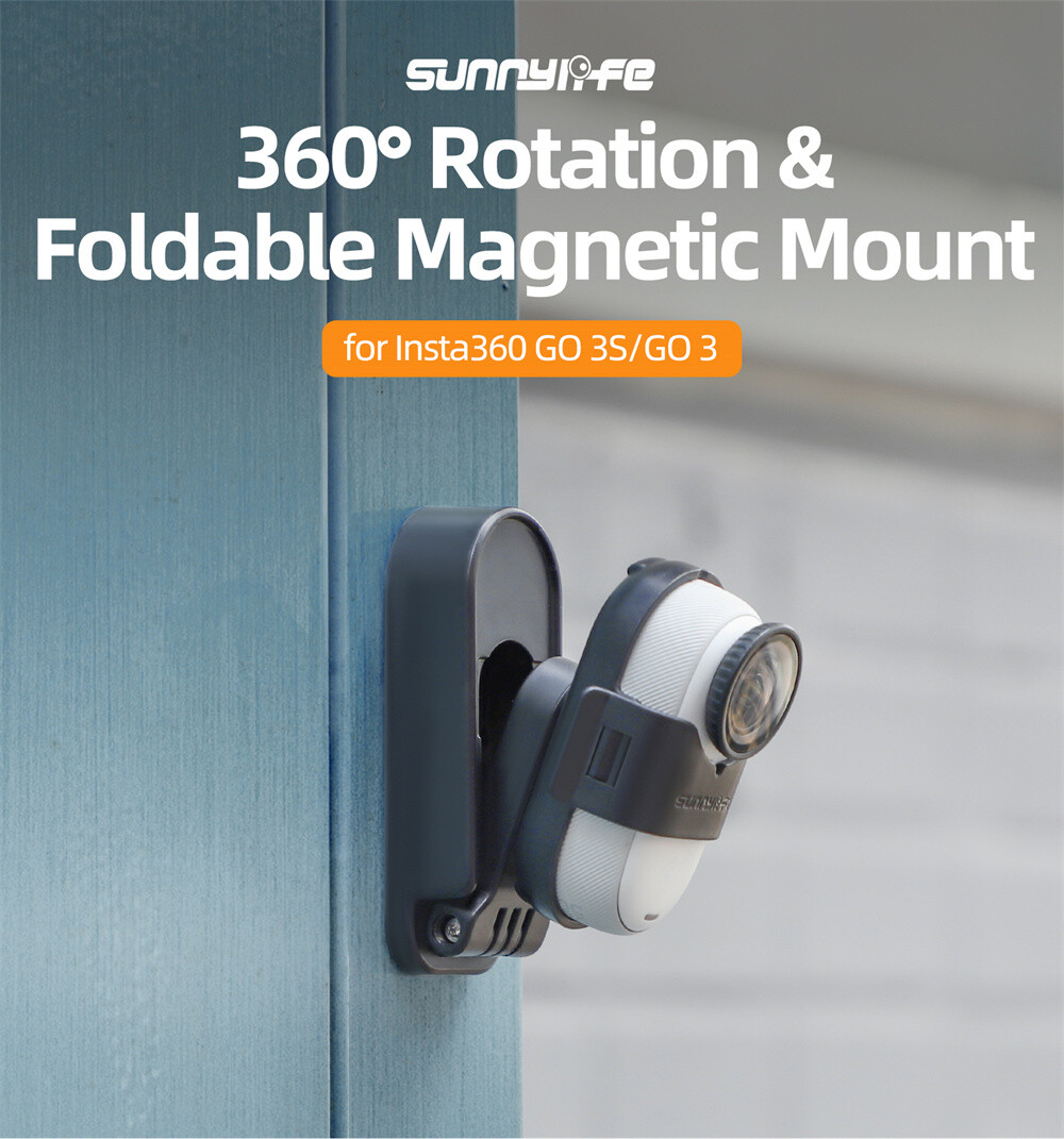 360° Adjustable Magnetic Tabletop Mount Base for Insta360 GO 3S/3