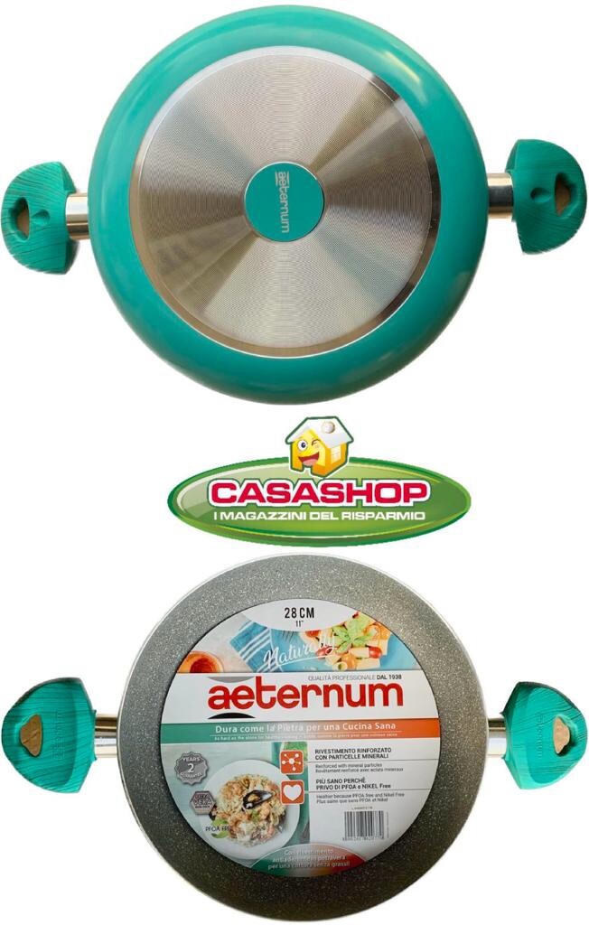 BIALETTI Aeternum Padella Con Fondo 28cm 11”