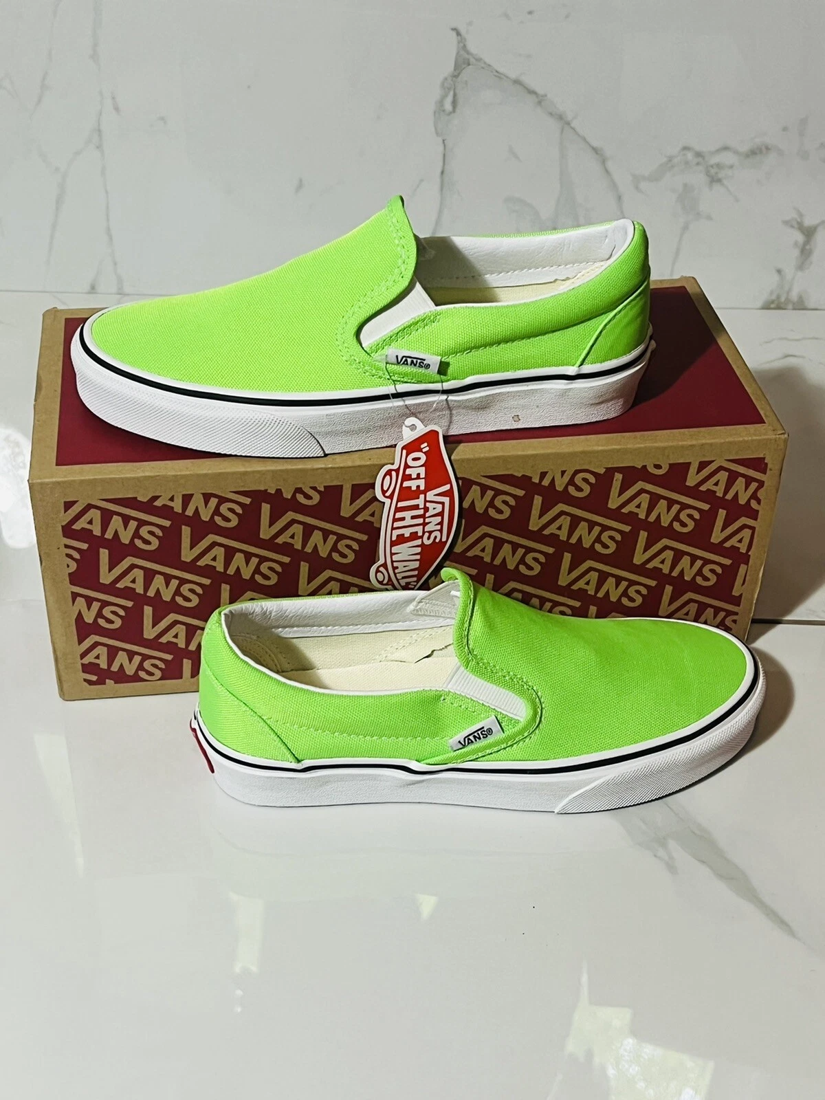 SCARPE VANS "Nuove" Slip On Classiche Taglia W6 M4 5 (senza scatola)
