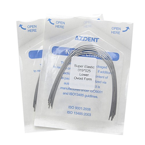 Dental Orthodontic Arch Wire Wires Oval Form Stainless Steel Round/Rectangular - Photo 183/208