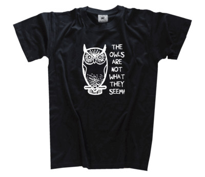 The owls are not what they seem Twin Laura Peaks Palmer T-Shirt