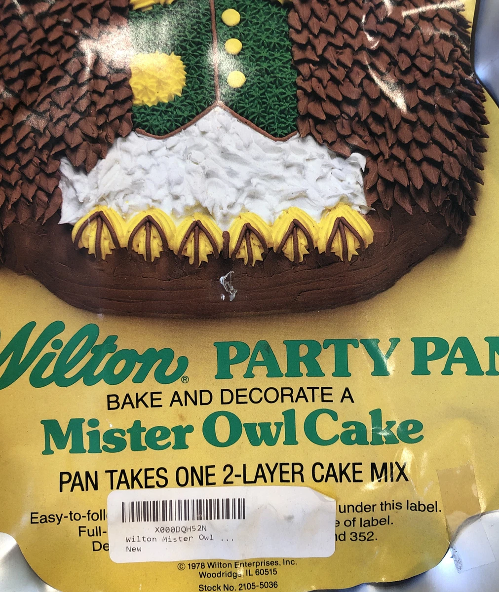 Owl birthday 2024 cake pan