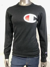 Champion Big C Logo Original Long Sleeve Women's T-Shirt Size X-small