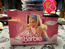 Barbie The Movie Theatre Popcorn Holder w/ Kids Cup - Apple Cinemas - Rare