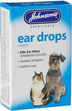 Johnsons Veterinary Products Ear Drops, Clear, 15 ml (Pack of 1)