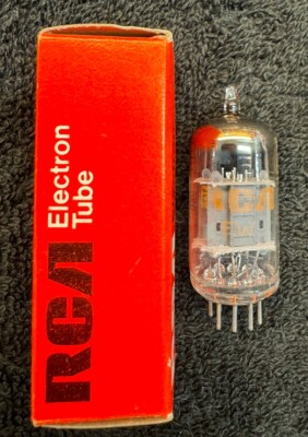 1 NOS NIB RCA 12AX7A Audio Tube 1976