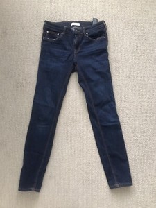 Dark Rinse Skinny Jeans By Zara Size 6