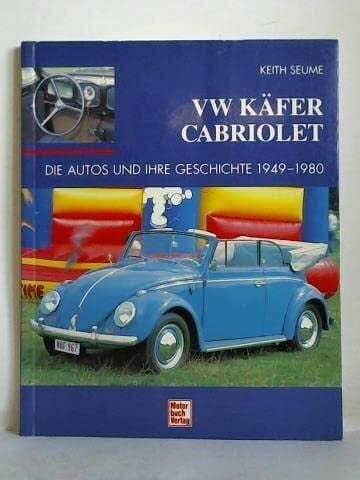 VW Käfer Cabriolet. Die Autos und ihre Geschichte 1949-1980 Buch - Bild 1 von 1