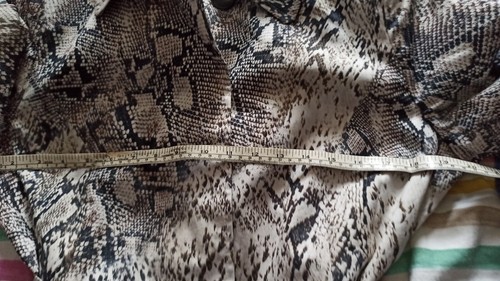 Helene Berman Snake Print Mac Raincoat Trench Size 16 Never Worn - Picture 6 of 9