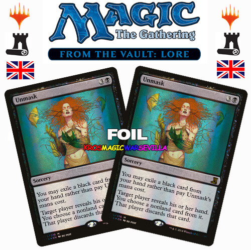 MTG 2 X Unmask FROM THE VAULT: LORE ENGLISH NM/M Desenmascarar - Imagen 1 de 1