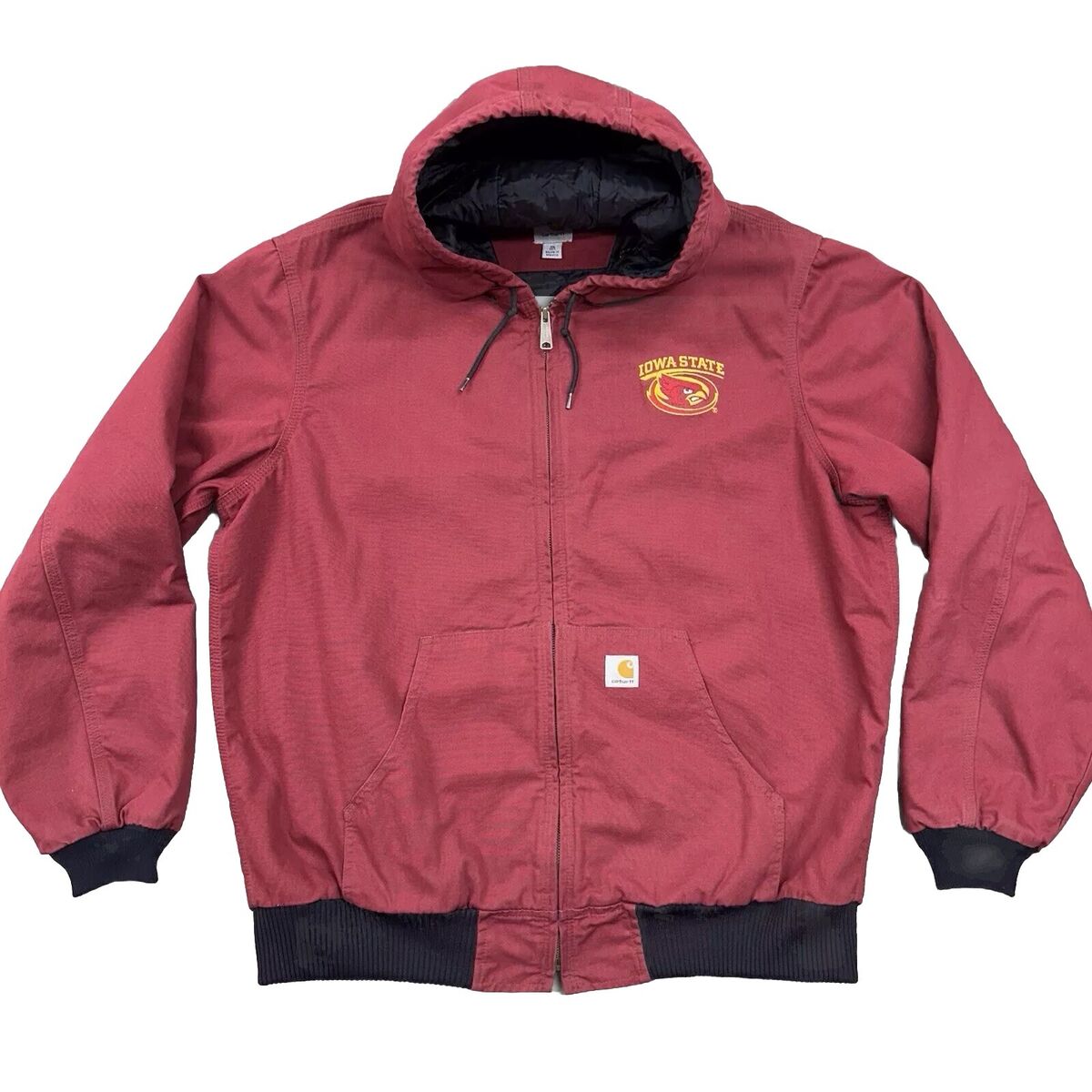 Carhartt Men's XL Tall Red Iowa State Cyclones Duck Canvas Carhartt Men's XL Tall Red Iowa State Cyclones Duck Canvas