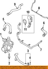 BMW OEM 09-16 X1,Z4 Cooling Hoses Pipes-Outlet Hose 17117541143