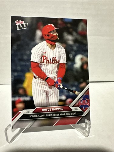 2024 Topps Now 34 Bryce Harper