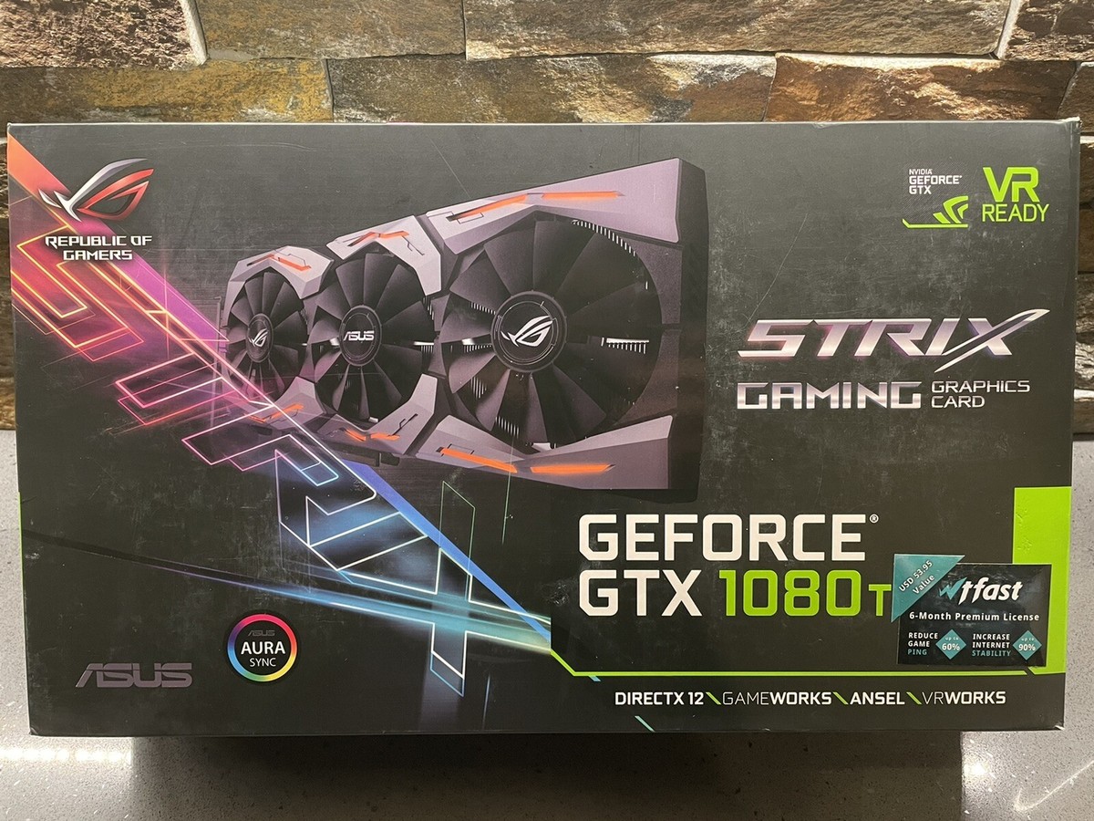 asus rog strix geforce gtx 1080 ti