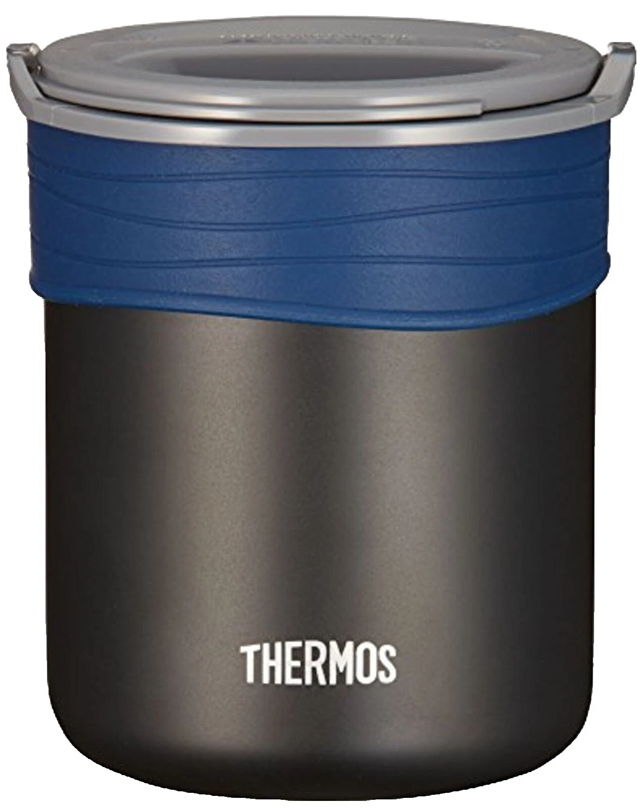 Negro de Acero Inoxidable Thermos termos y tazas