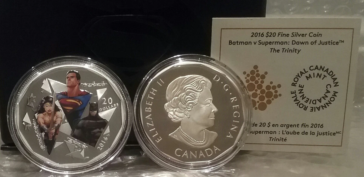 Batman Silver Coin In Canadian Commemorative Coins for sale | eBay