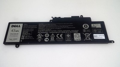 Genuine GK5KY 43Wh 11.1V Laptop Battery for Dell Inspiron 11 3000 Series 3147