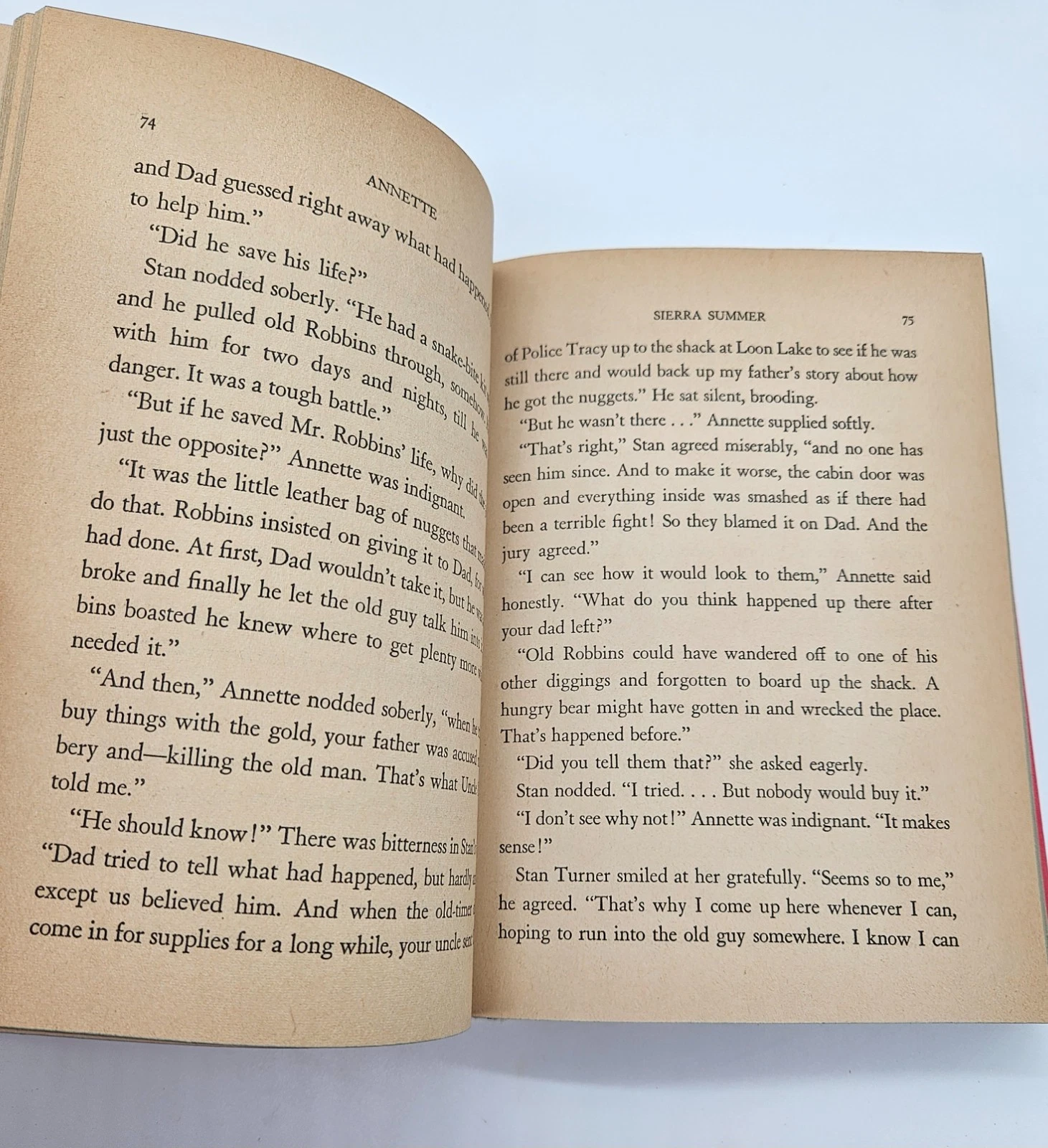 Walt Disney Annette Sierra Summer Authorized Edition Hardcover 1960 Vintage Book image 7