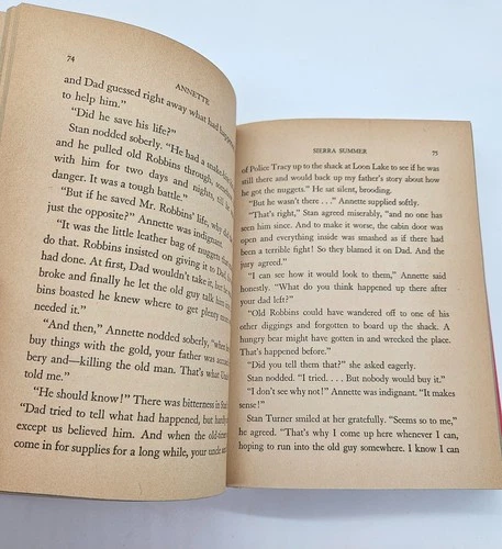 Walt Disney Annette Sierra Summer Authorized Edition Hardcover 1960 Vintage Book image 7