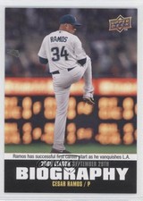 2010 Upper Deck Season Biography Cesar Ramos #SB-194 0w8